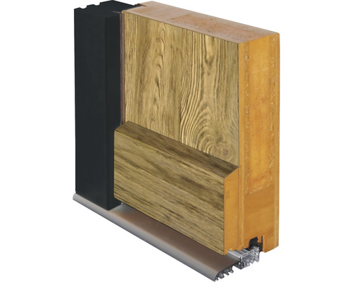 ARON Design 8142 Reclaimed Wood Structure 1100 x 2100 mm DIN Links incl. beslagset en profielcilinder