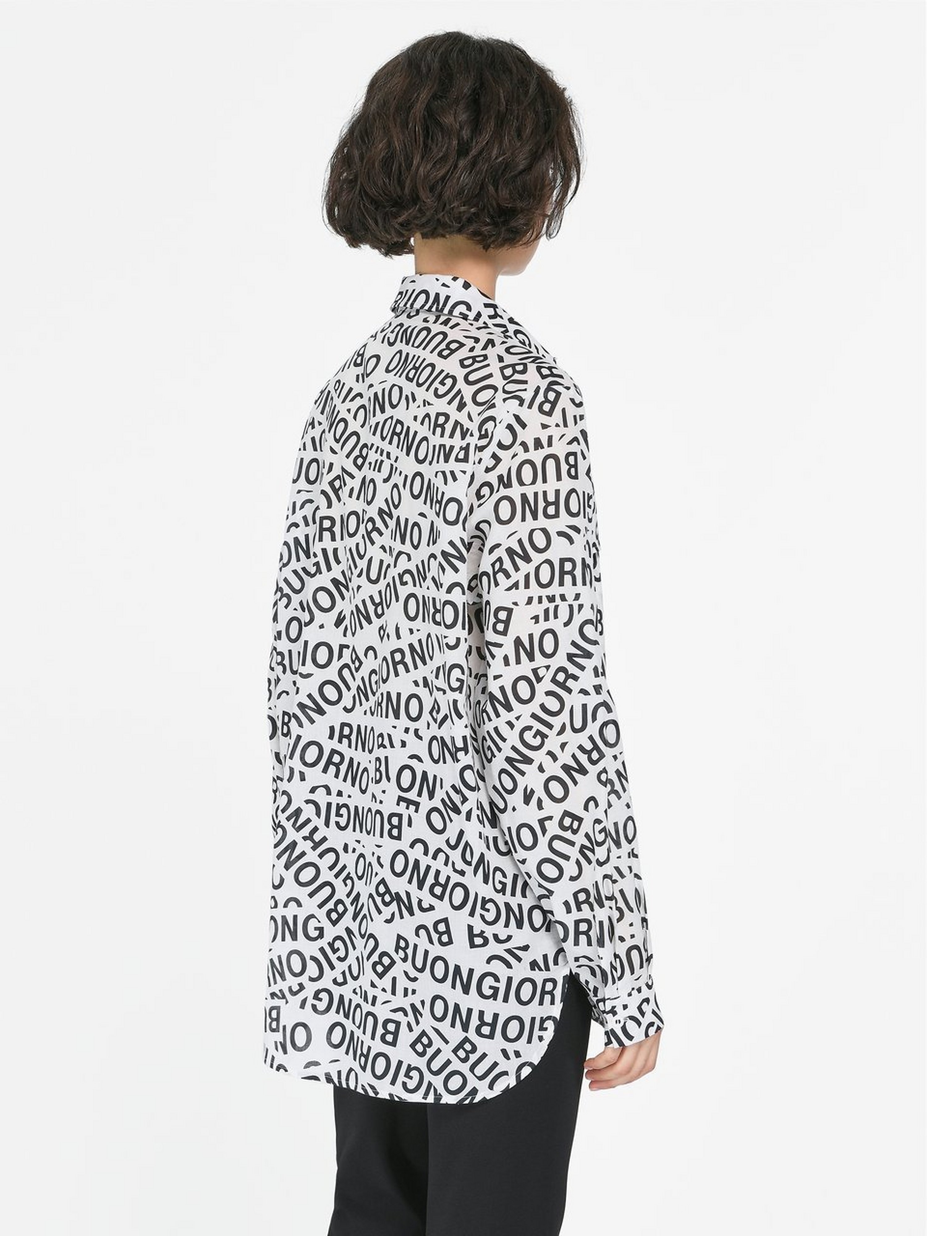 Oversize-Bluse