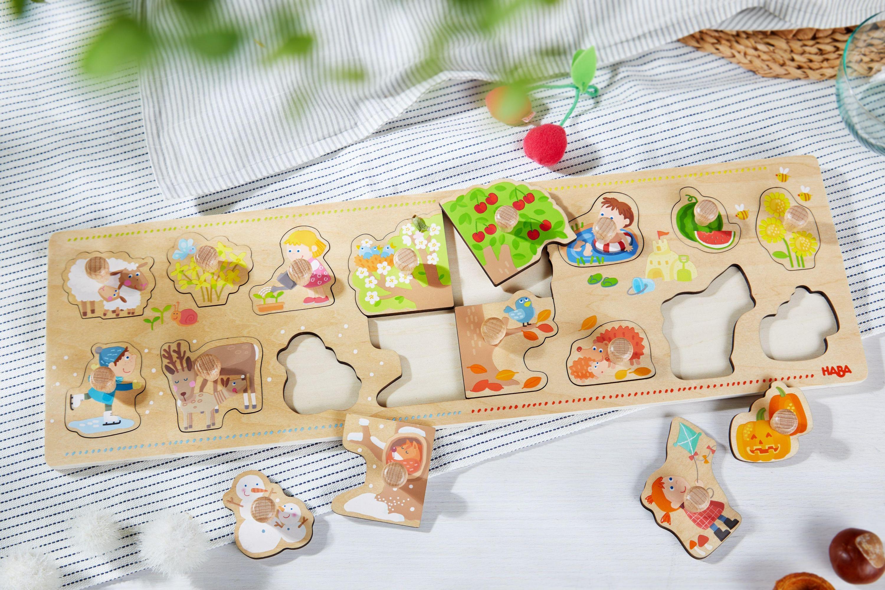 Greifpuzzle 4 Jahreszeiten (Kinderpuzzle)