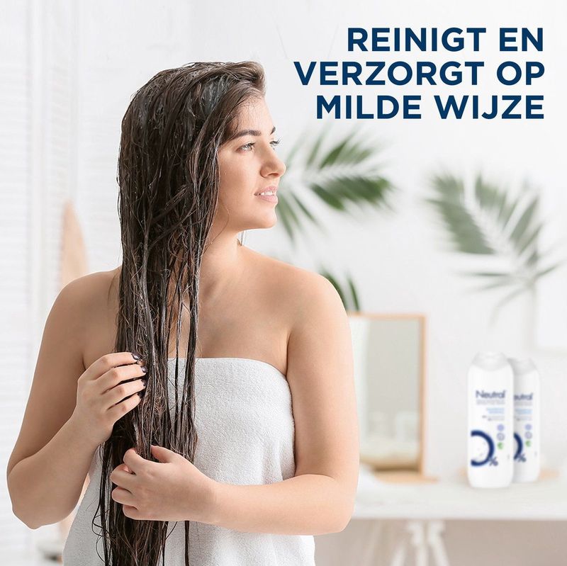 Neutral - 0% Shampoo - Normaal - 0% Parfum - 0% Kleurstof - 6 x 250 ml