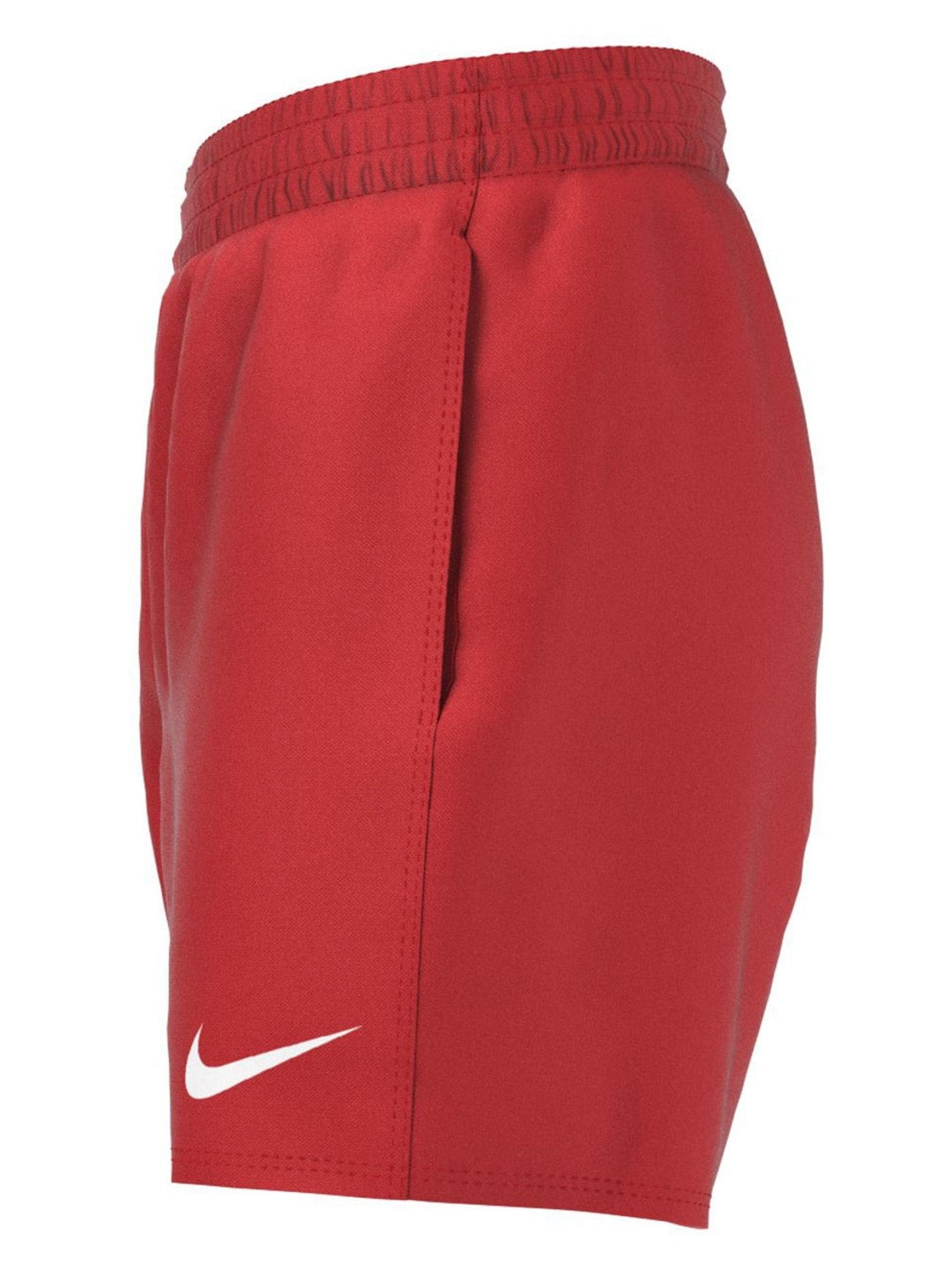 Rood - Nike - Volley zwemshort van 4 inch
