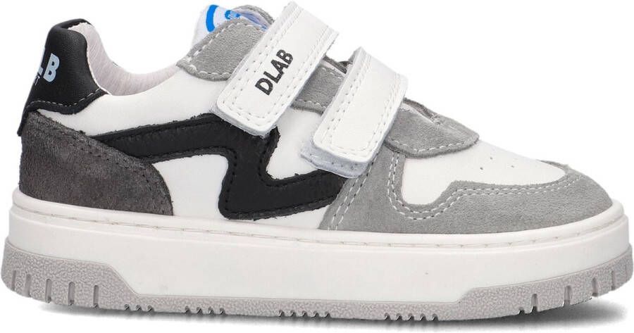 Develab 45243 Sneakers Jongens Leren Sneaker Grijs