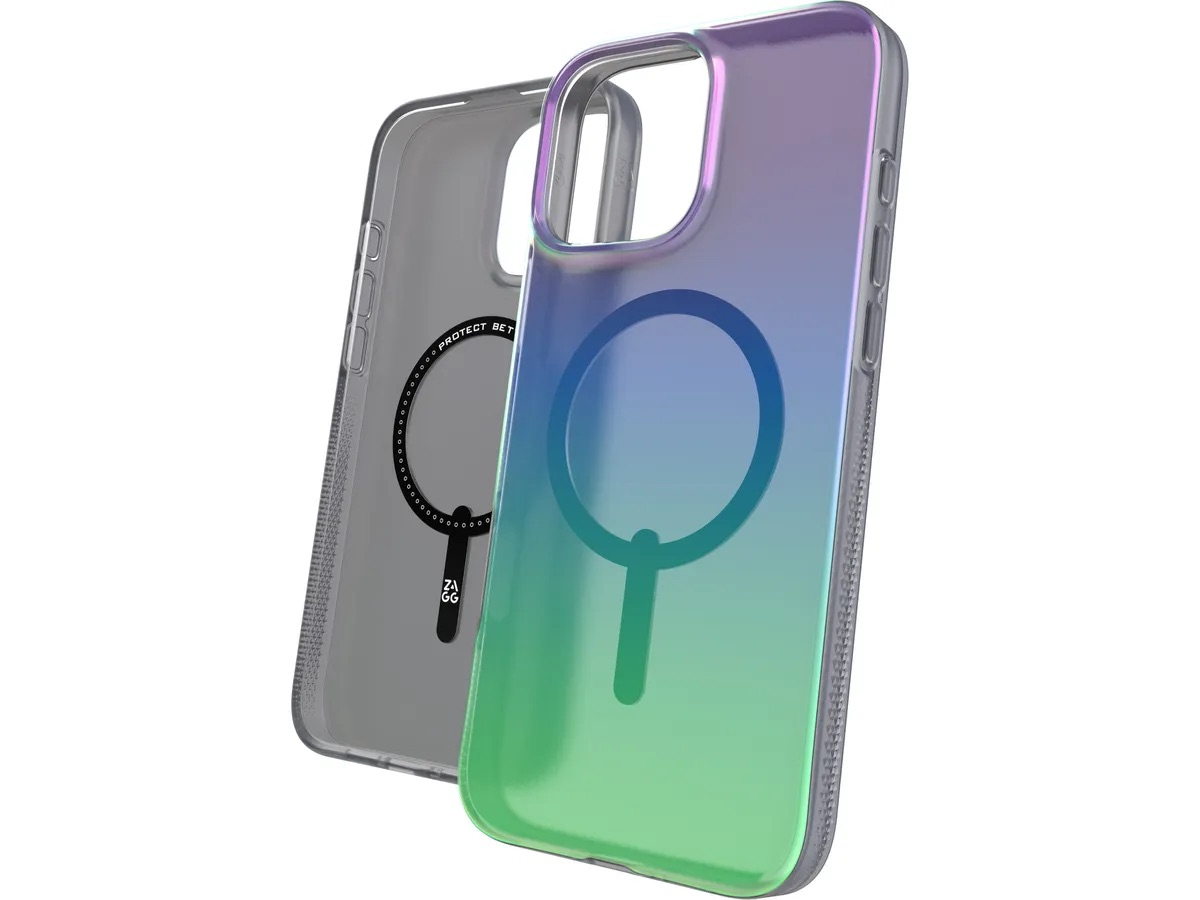 iPhone 16 Pro Max MagSafe Hülle Milan Snap Case Recycled (702315117) - Regenbogen / Transparent