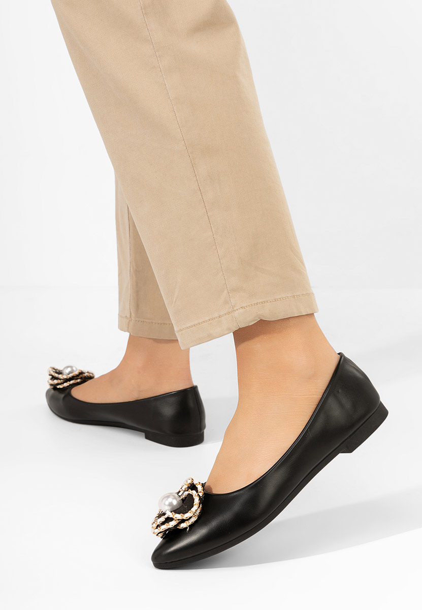 Ballerines femme noirs Lavonda