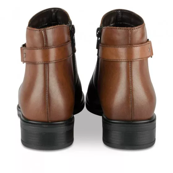 Bottines MARRON MEGIS ELEGANT