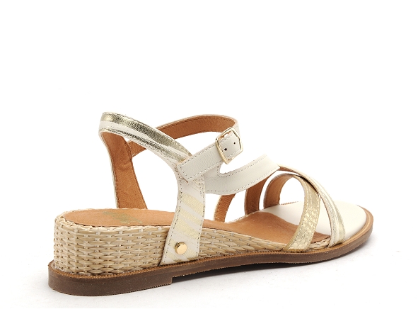 Mamzelle nu pieds talons femme  beige