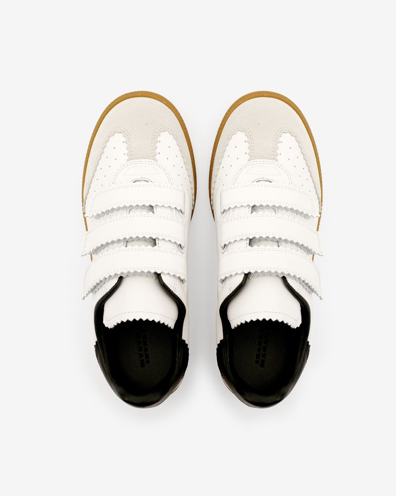 BASKETS EN CUIR BETH