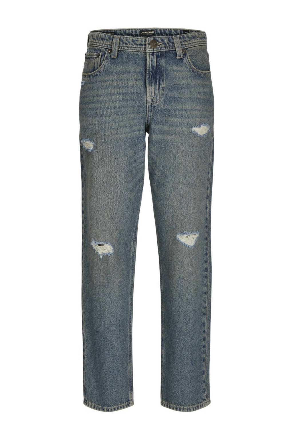 JACK & JONES loose fit jeans JJICHRIS JJORIGINAL blue denim