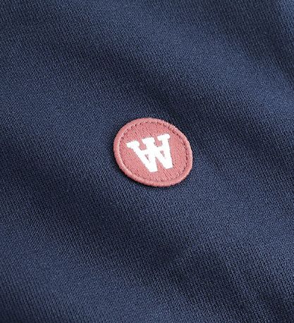 Wood Wood Sweatshirt - Krawatte - Navy