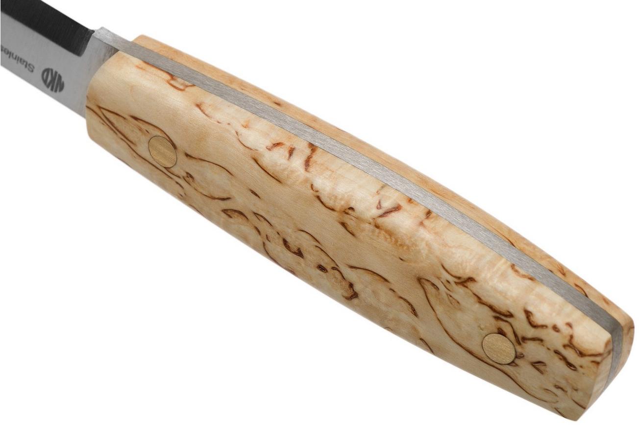 Nordic Knife Design Korpi 90 Curly-birch, 2040 vaststaand mes
