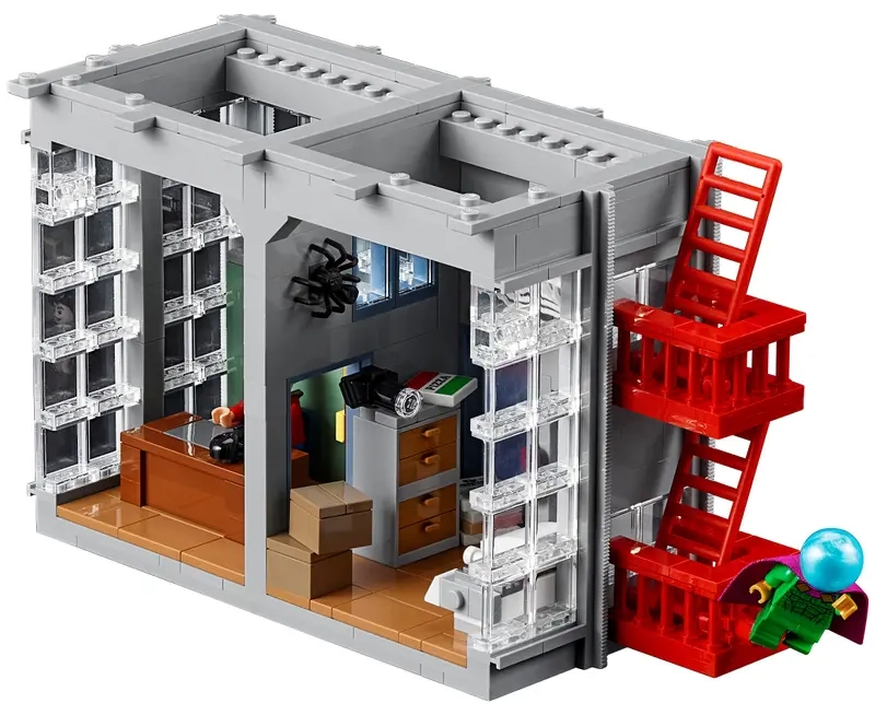 (3789-tlg. Set) Marvel Klemmbausteine Spielzeug Spider-Man Modell Bausatz (76178) Lizenziert - Daily Bugle