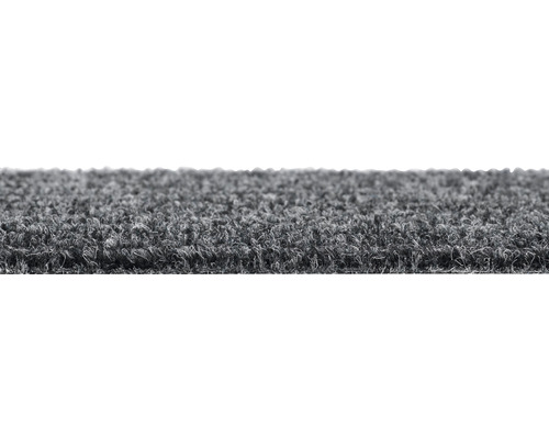Tapijtloper, geribbelde loper Steppo, witgrijs, 200 cm breed (per meter verkocht)