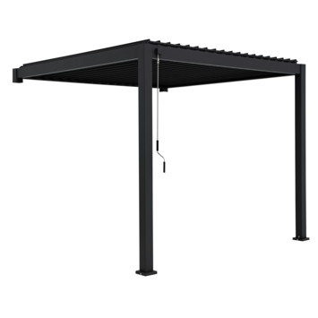 Pergola Classic Antraciet 3x3 - 2 palen
