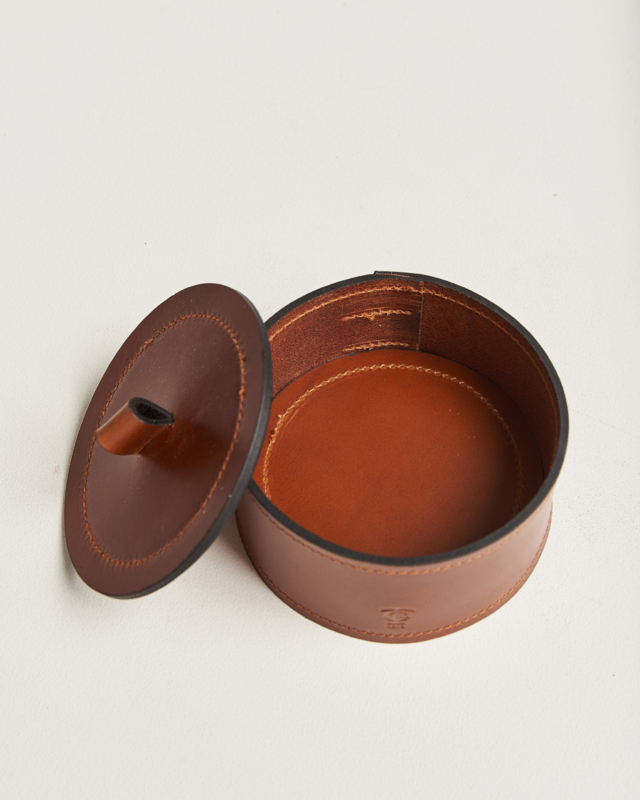 Tärnsjö Garveri Small Leather Box 002 Light Brown