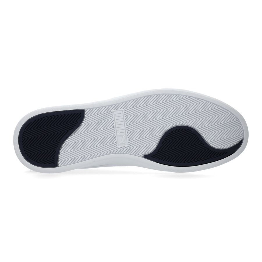 PUMA Chaussures Shuffle - Blanc/Bleu Marine/Doré