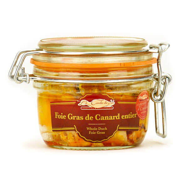 Foie gras de canard entier sans sel au Piment d'Espelette