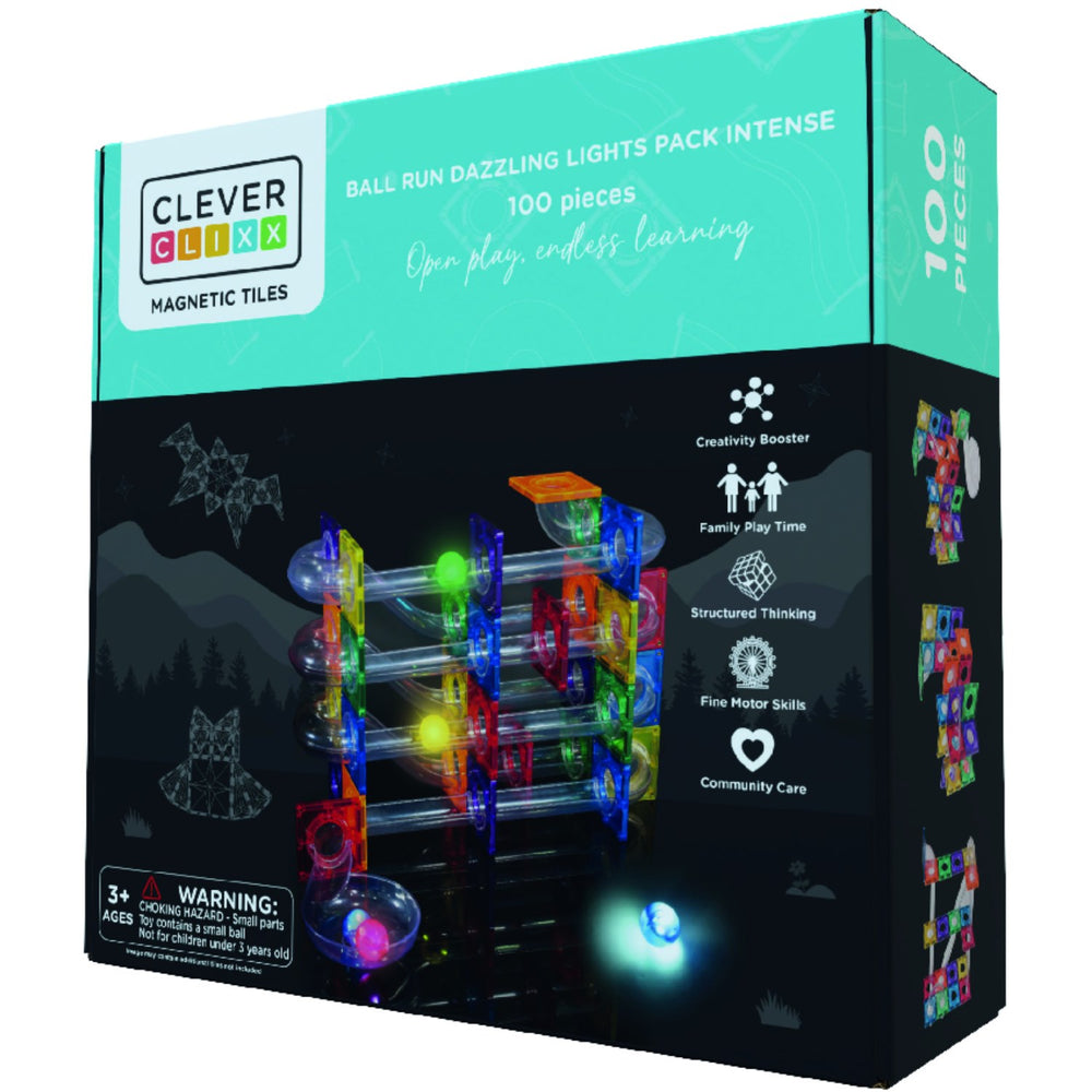 Køb Cleverclixx Intense Ball Run blændende lys Pack Intense 100 stykker