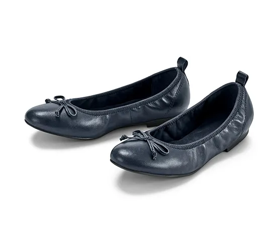 Leder-Ballerinas