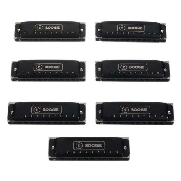 Thomann Boogie Blues Harmonica 7-SET