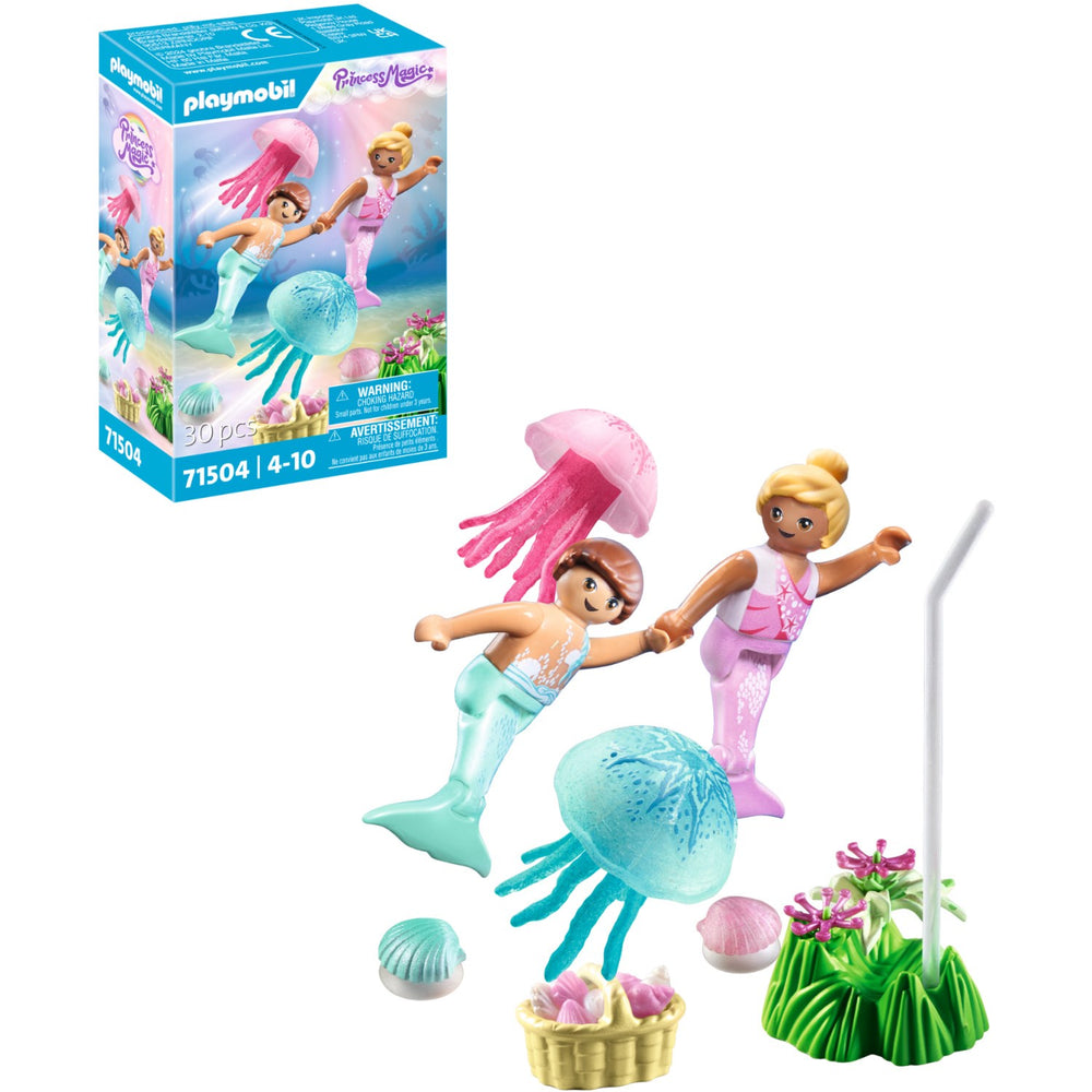 Køb Playmobil® Mermaid Kids With Jellyfish