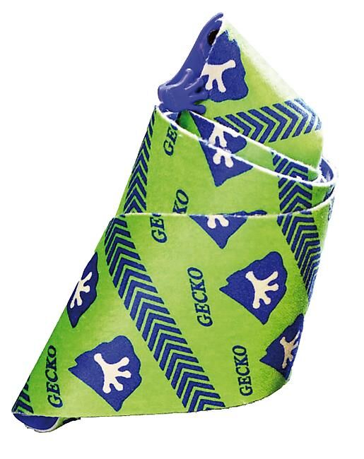 GECKO - SET DE PEAUX MOHAIR GREEN PRE-MONTE 125 mm