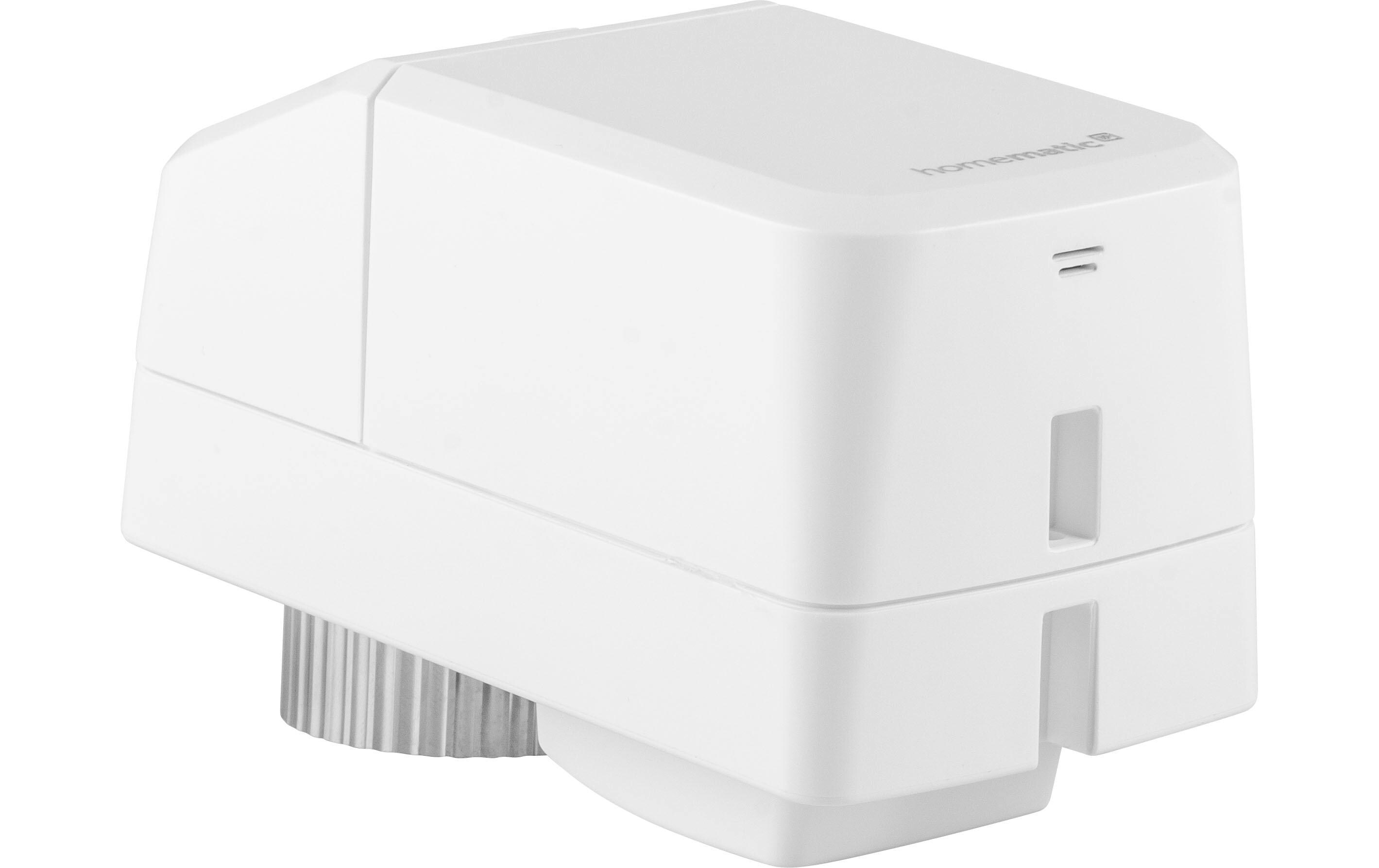Smart Home Heizkörperthermostat kompakt plusHeizkörperthermostat HmIP-eTRV-CL mit beleuchtetem Display