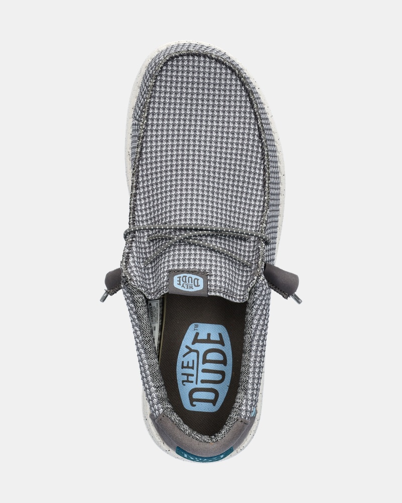 Hey Dude Wally Sport Mesh Instapschoenen  - grijs