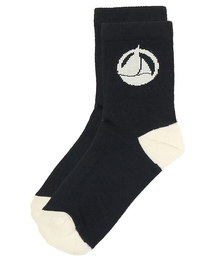 Socken MARITIM 5er-Pack in navy/weiß