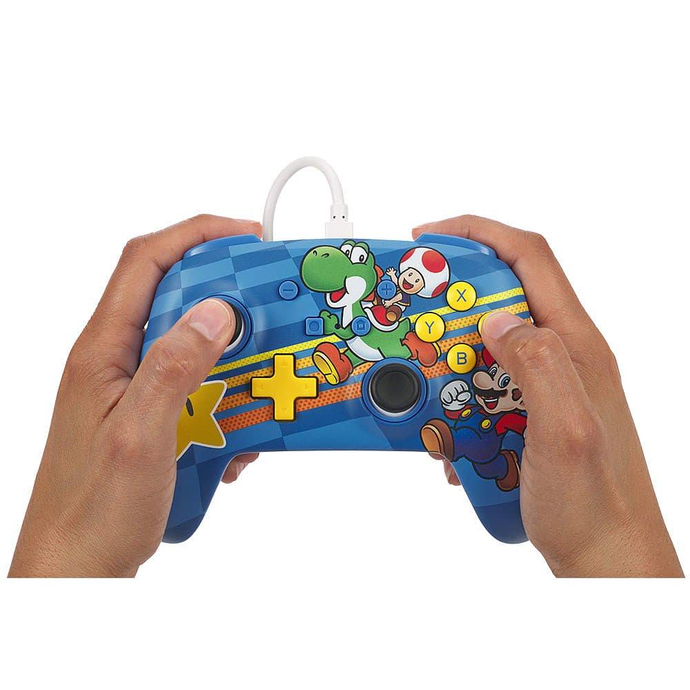 PowerA GAME Switch Wired Controller - Mushroom Kingdom Friends