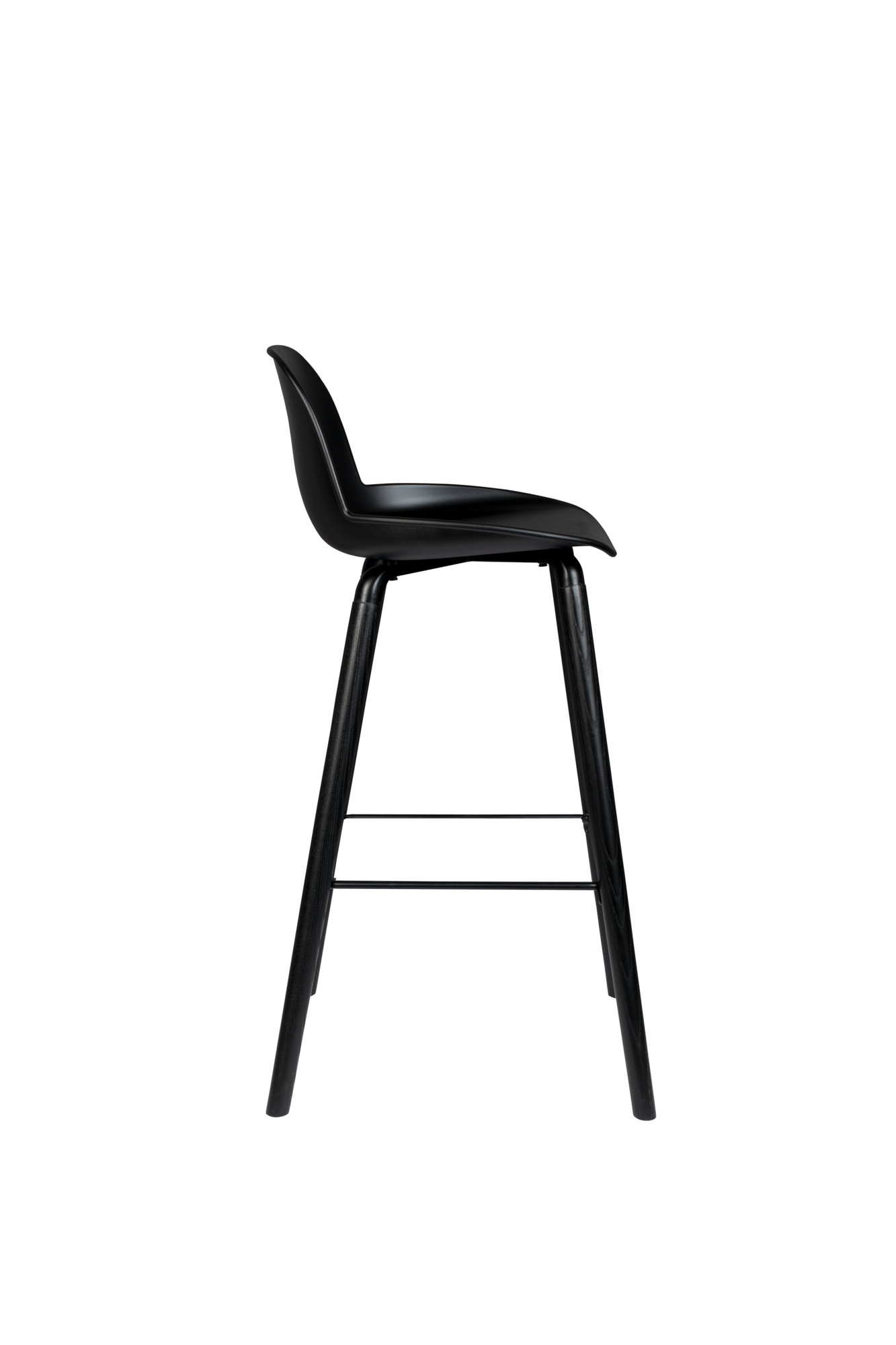 Barkruk Albert Kuip  (zithoogte 65 cm) zwart - set van 2