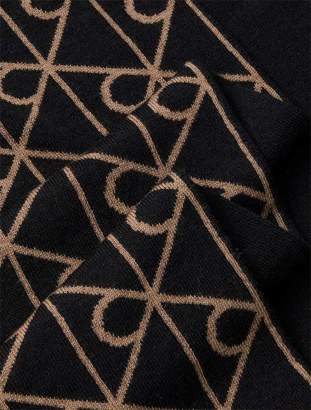 Calvin Klein Modetuch »EMBLEM ?REVERSIBLE WOOL HW SCARF« Perfekt für den Alltag