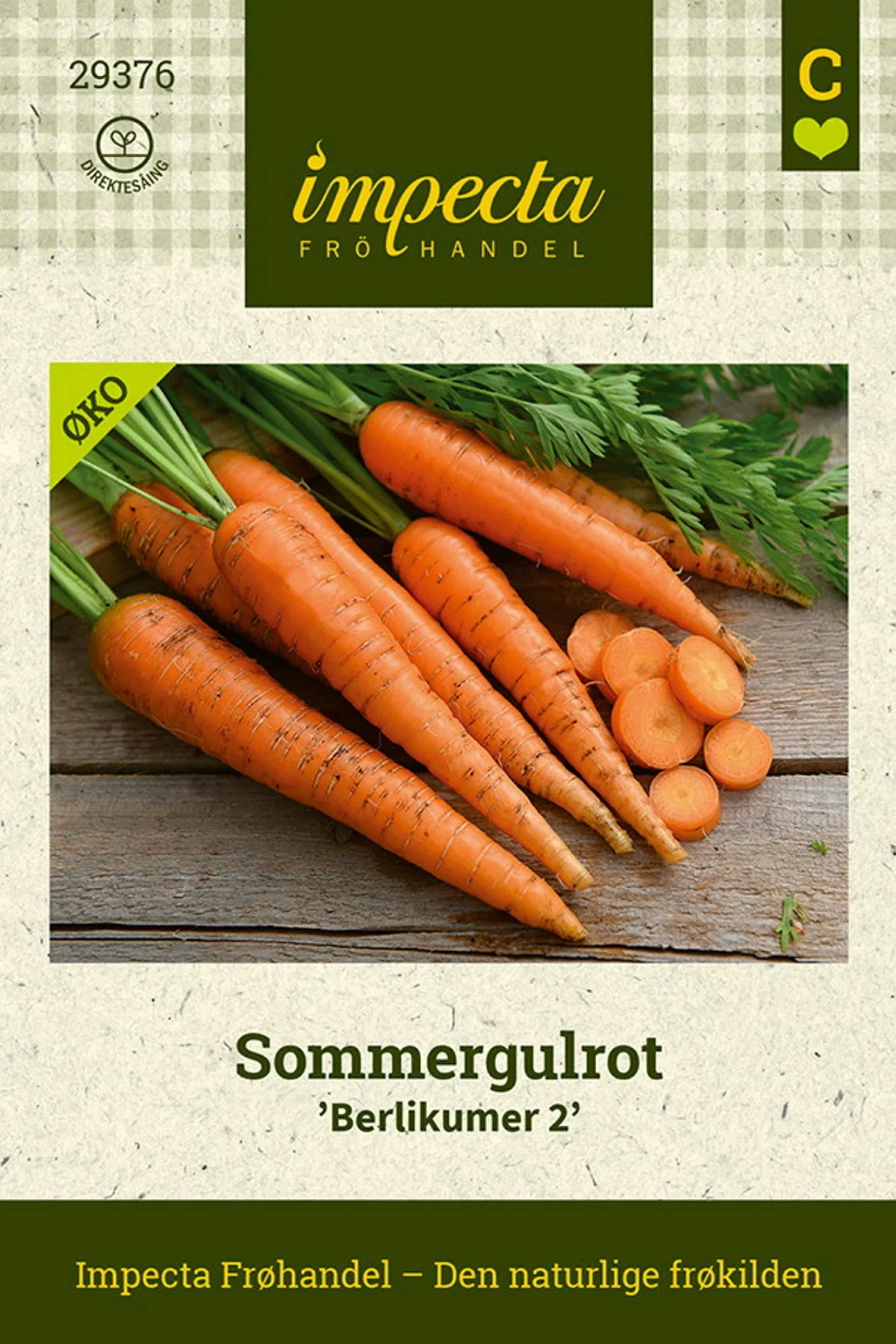 Daucus carota 'Berlikumer 2' Sommergulrot 'Berlikumer 2'