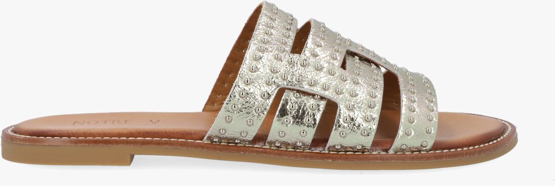 NOTRE-V gouden notre-v slippers 10306