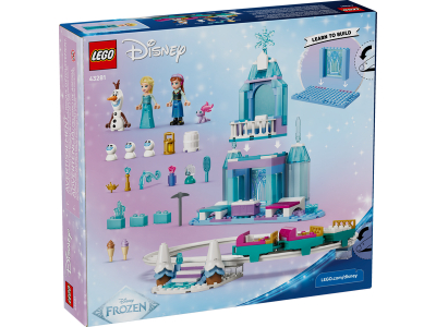 LEGO Elsa's ijskasteel en sneeuwrit (43281)