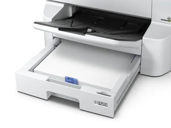 Epson WorkForce Pro WF-C8190DW - Printer - farve - Duplex - blækprinter - A3 - 4800 x 1200 dpi - op til 24 spm (mono) / op til 24 spm (farve) - kapacitet: 335 ark - Gigabit LAN, NFC, USB 3.0, USB 2.0 vært, Wi-Fi(ac)