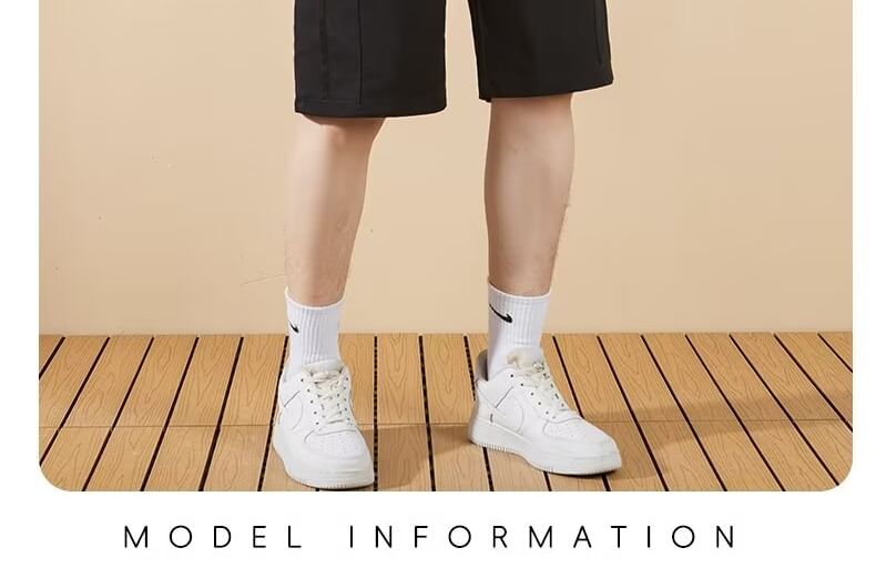 Antaeus - Effen cargoshorts met trekkoordtaille