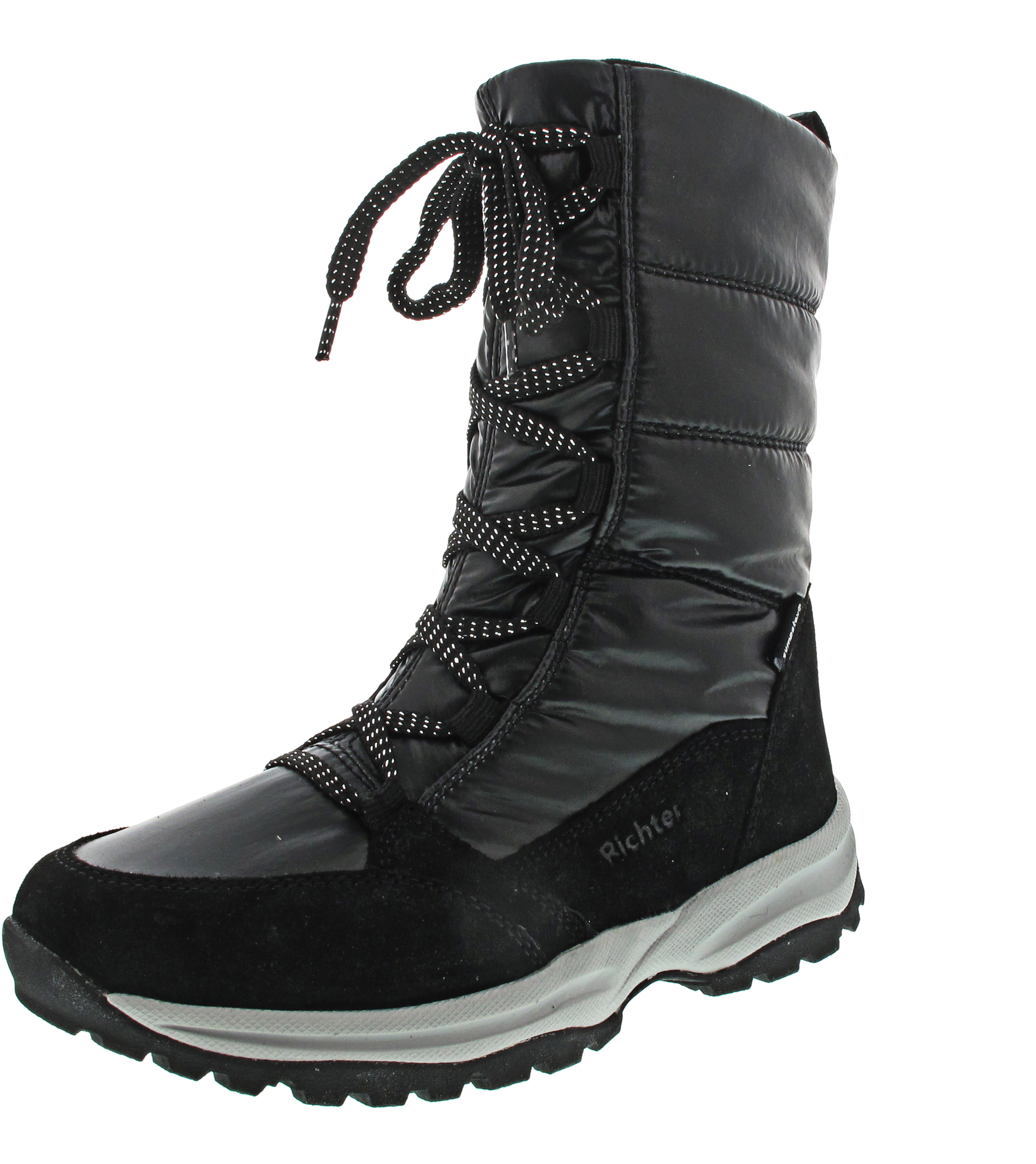 Richter Schnürstiefel TEX schwarz