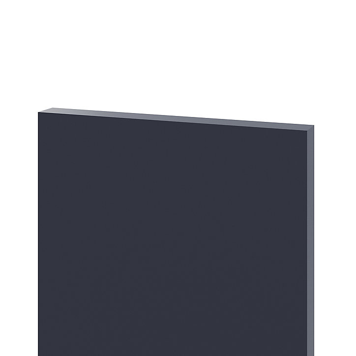 Fileur d'angle GoodHome Garcinia bleu mat H. 71.5 cm x l. 20.5 mm x Ep. 18 mm