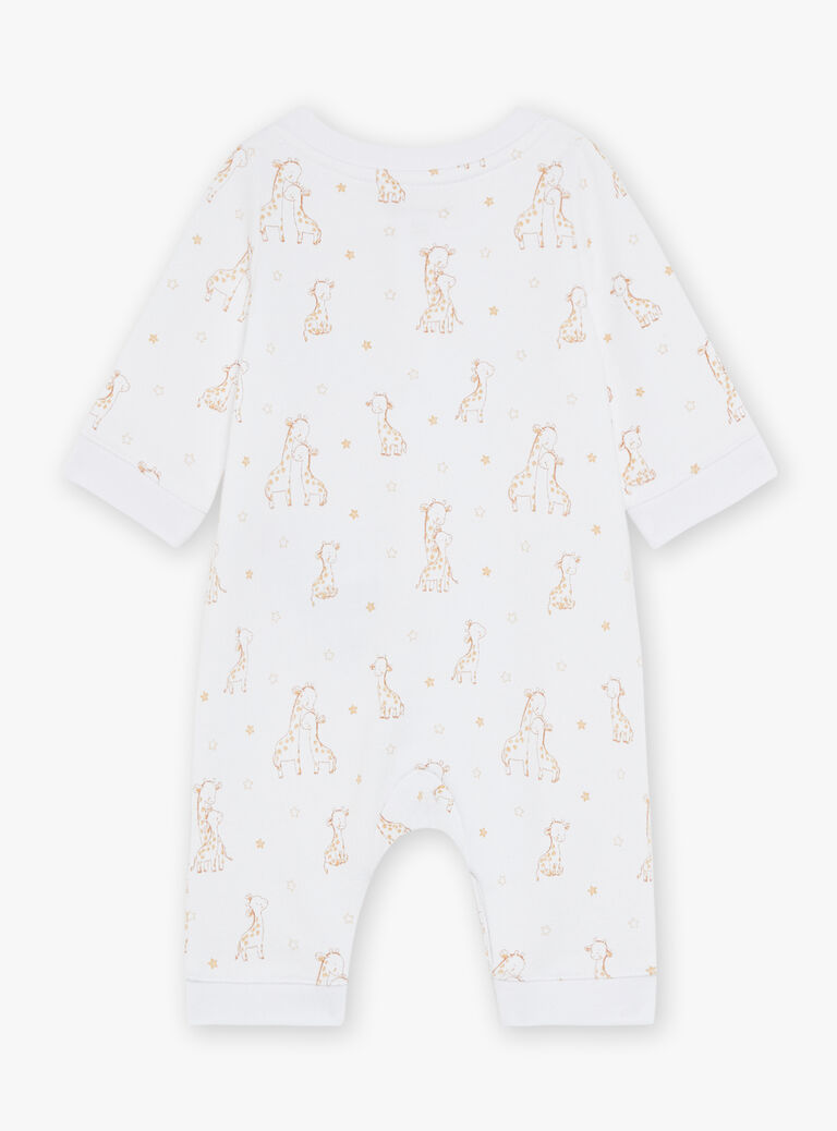 Body et chausettes écrus Girafe