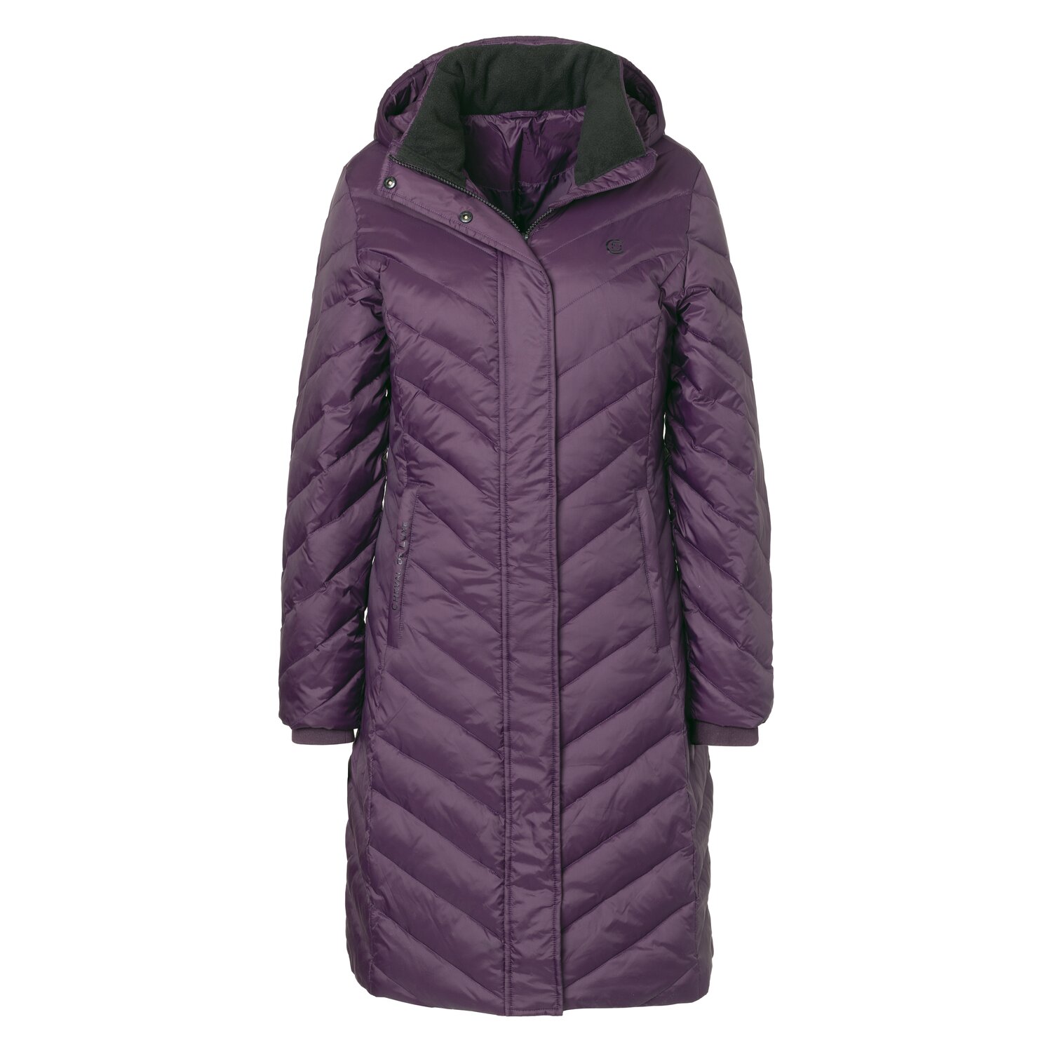 Cheval de Luxe Steppmantel - velvet plum