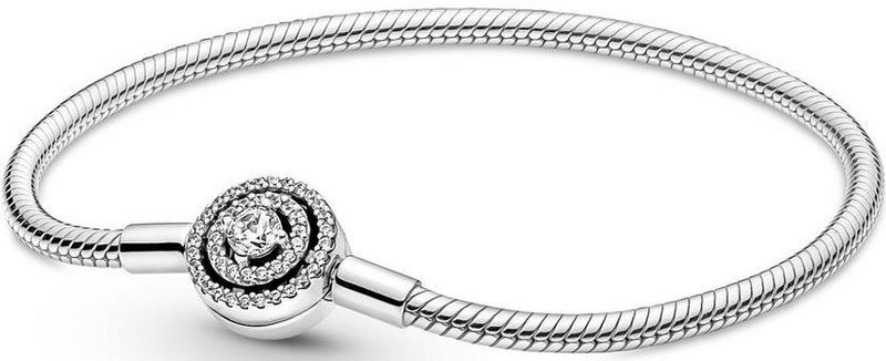 PANDORA - Timeless - Schlangenarmband - Zilver - Zirkonia