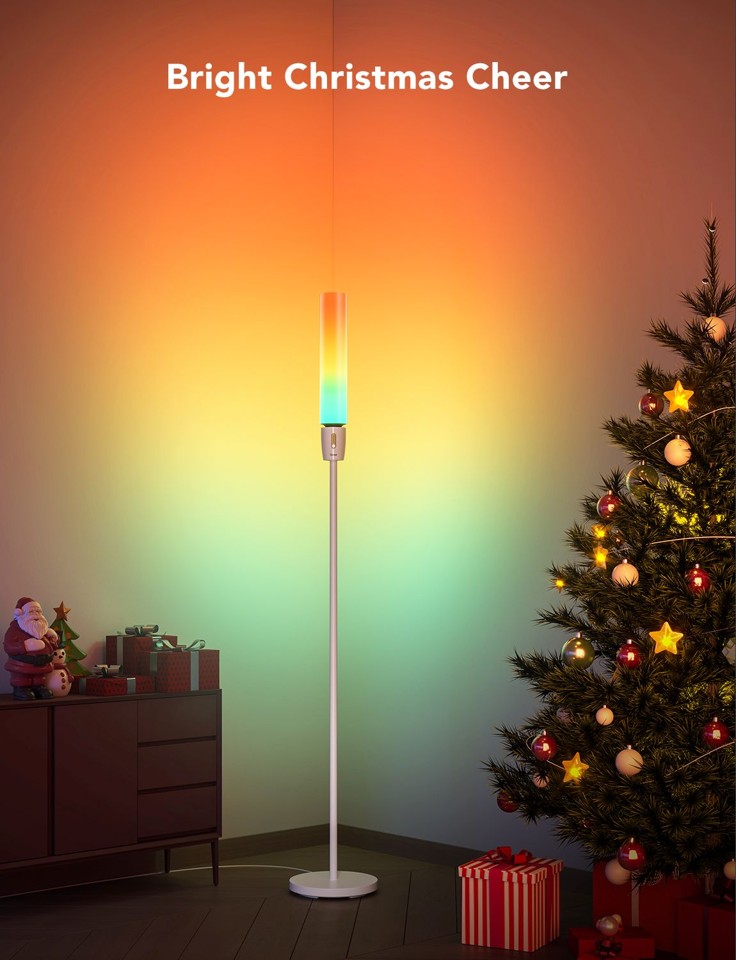 Govee - RGBICWW Cylinder Floor Lamp