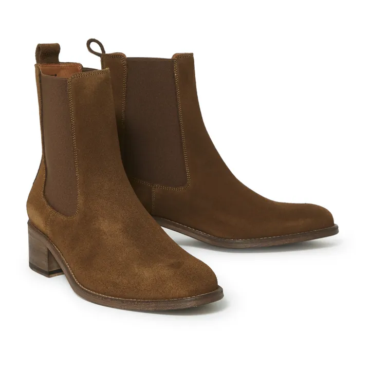 Anthology Paris Chelsea 7456 Daim | Tabac