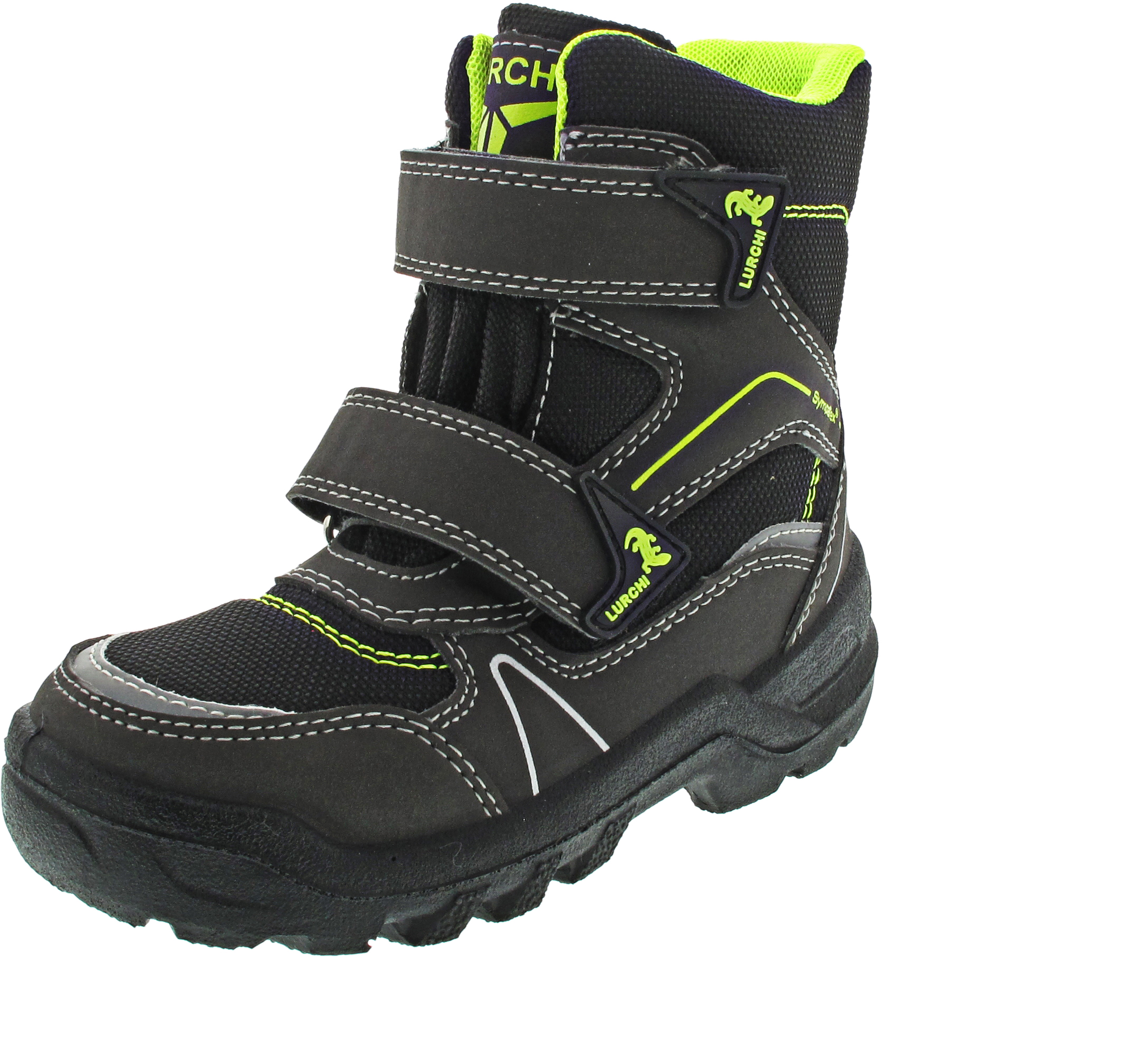 Lurchi Kolt Klettstiefel TEX schwarz