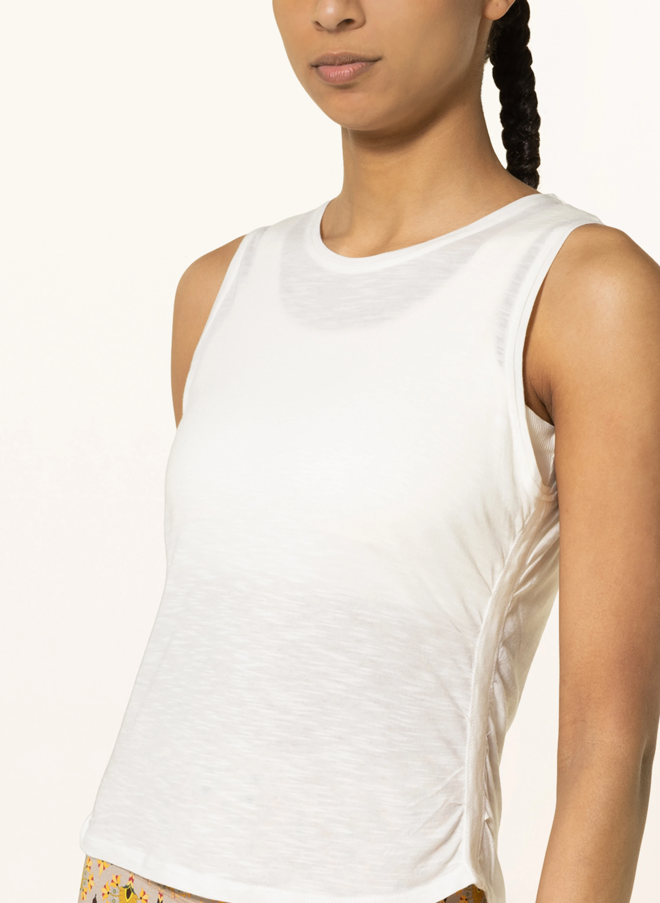 MANDALA Yoga-Top SIDE RUFFLED