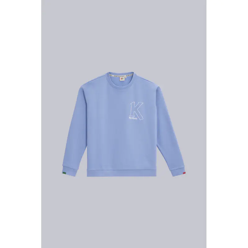 ORGANIC BIG K SWEATER BLEU CLAIR SWEAT Coton No Gender