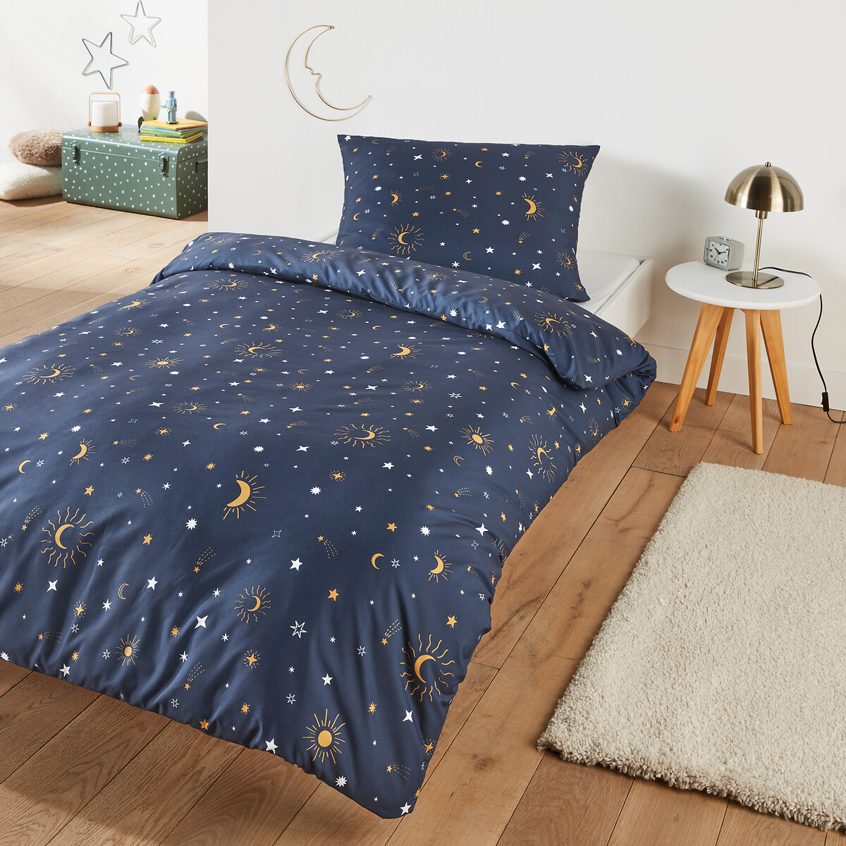 SO'HOME<br>Conjunto de cama em microfibra reciclada, fronha retangular