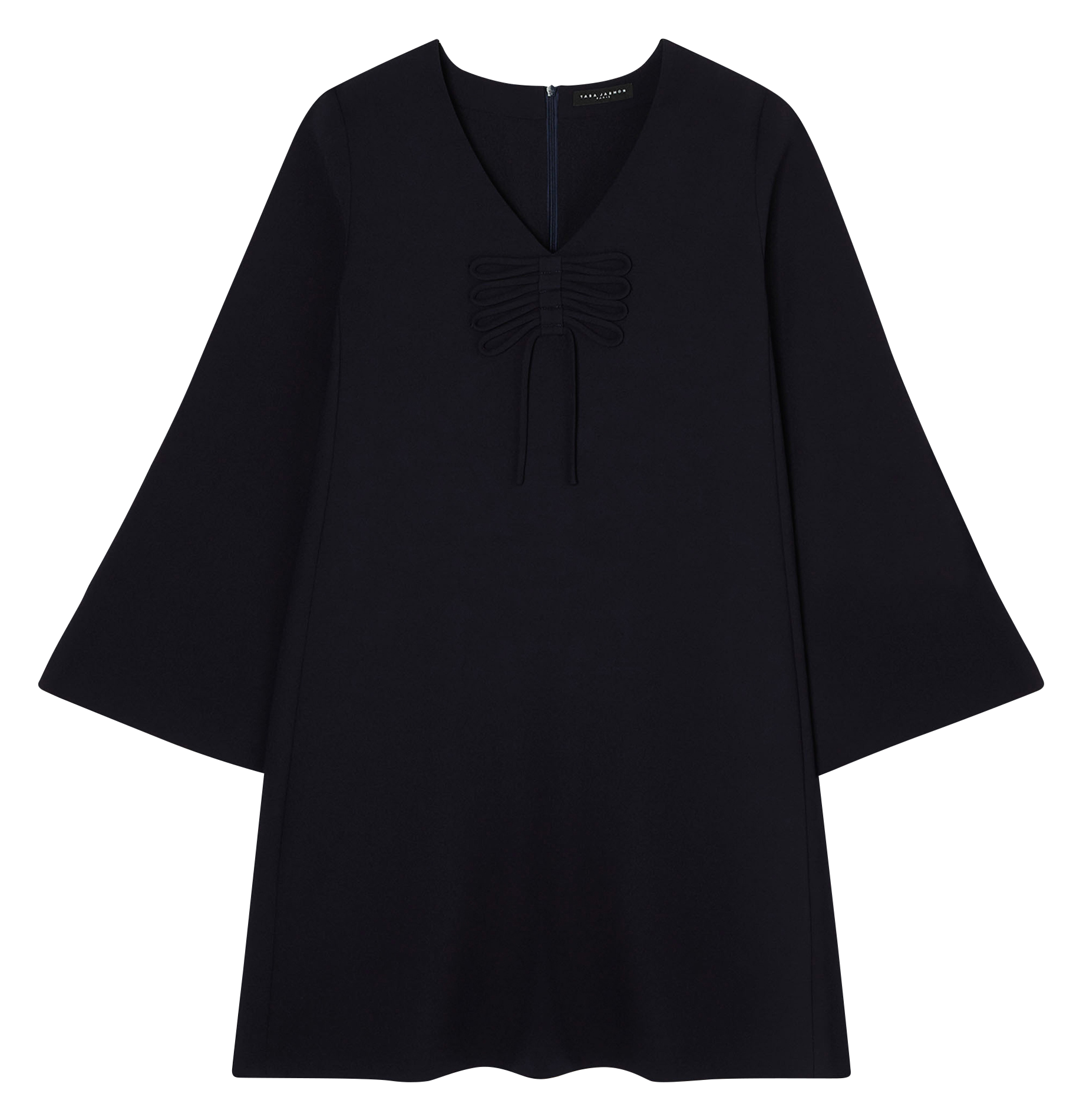 ROLIE - Robe courte col V | Bleu