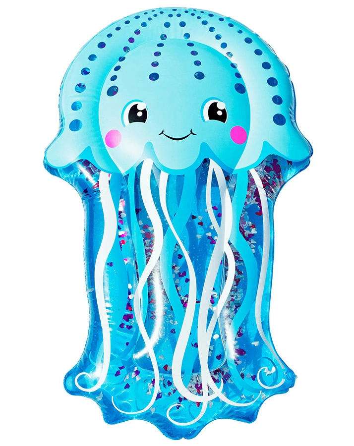 Baby-Wassermatte QUALLE (147x94) in blau