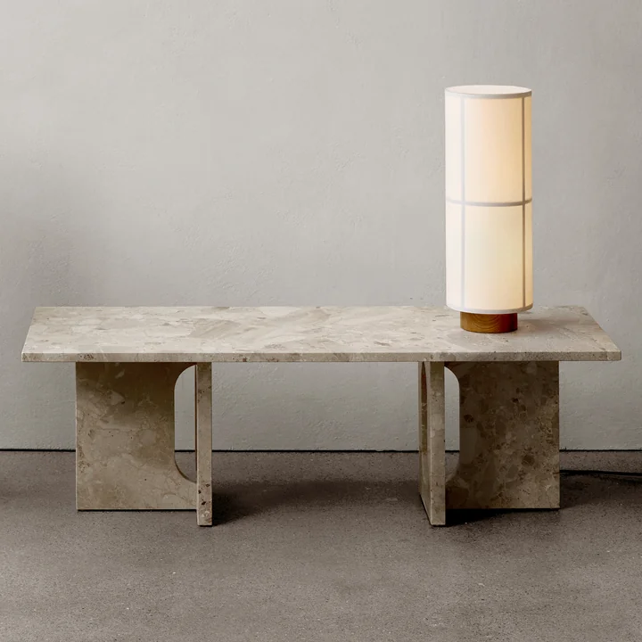 Audo - Androgyne Lounge Table, 120 x 45 cm, sand
